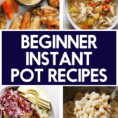 Beginner Instant Pot Recipes