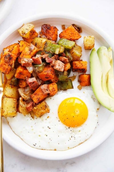 Ham and Potato Hash (Perfect for Leftovers) - Lexi's Clean Kitchen