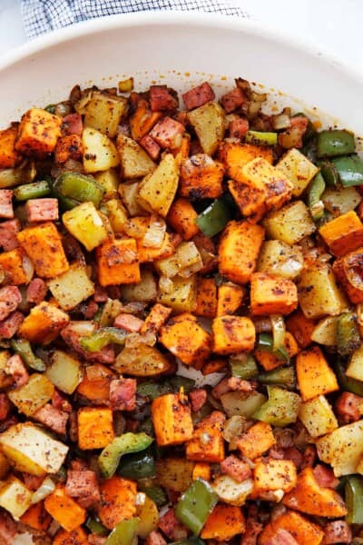 Ham and Potato Hash (Perfect for Leftovers) - Lexi's Clean Kitchen