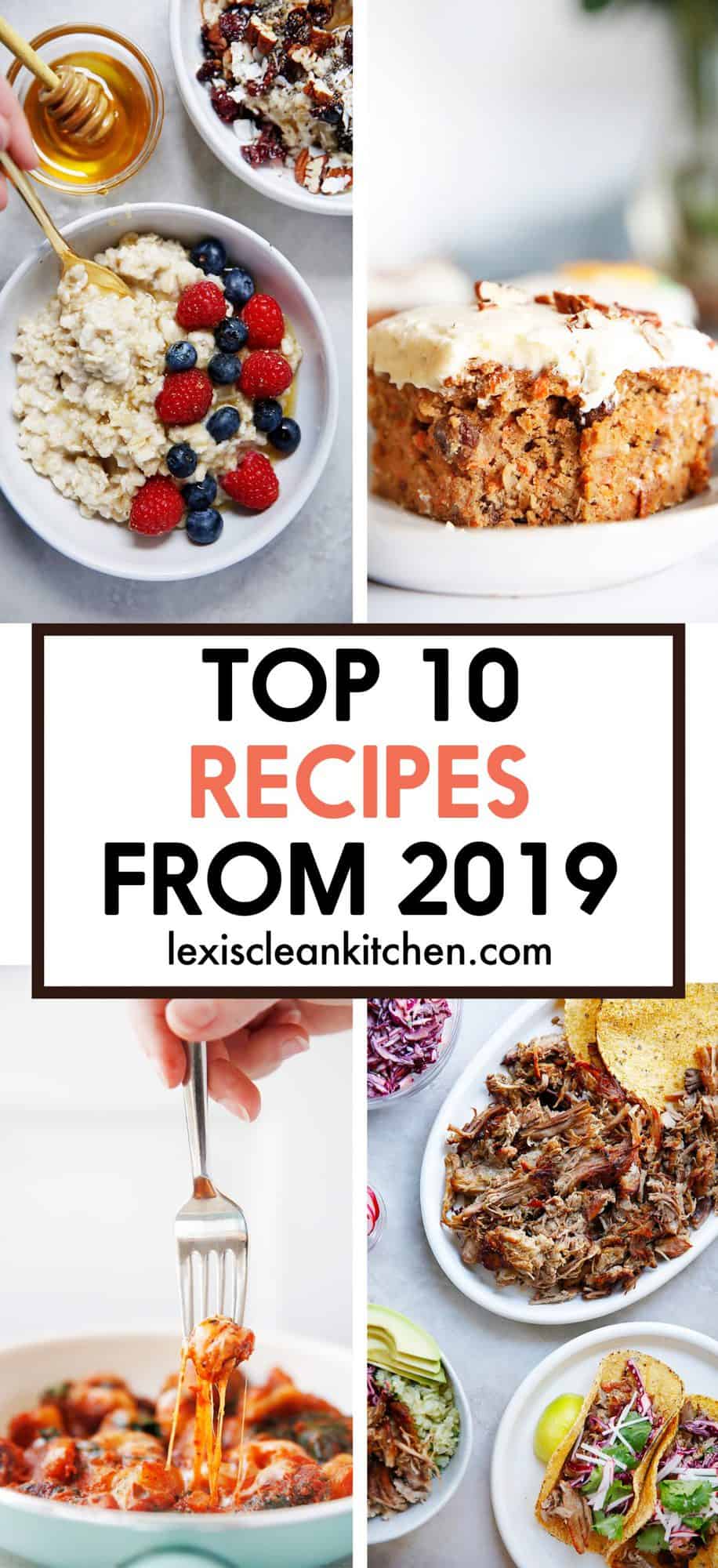 Top 10 Recipes of 2019
