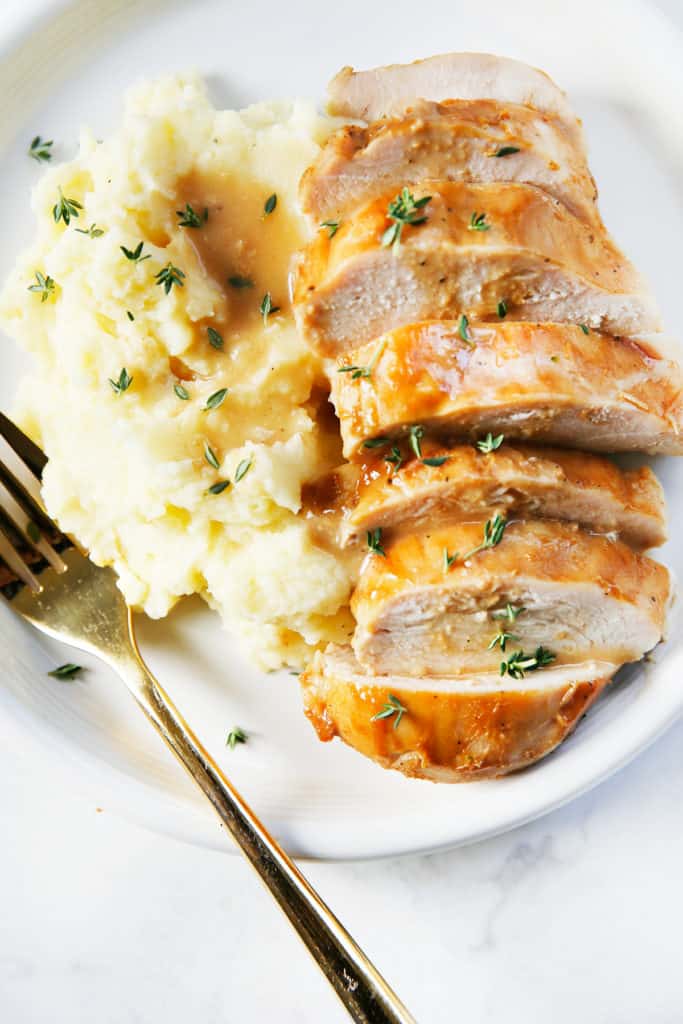 Maple dijon chicken.