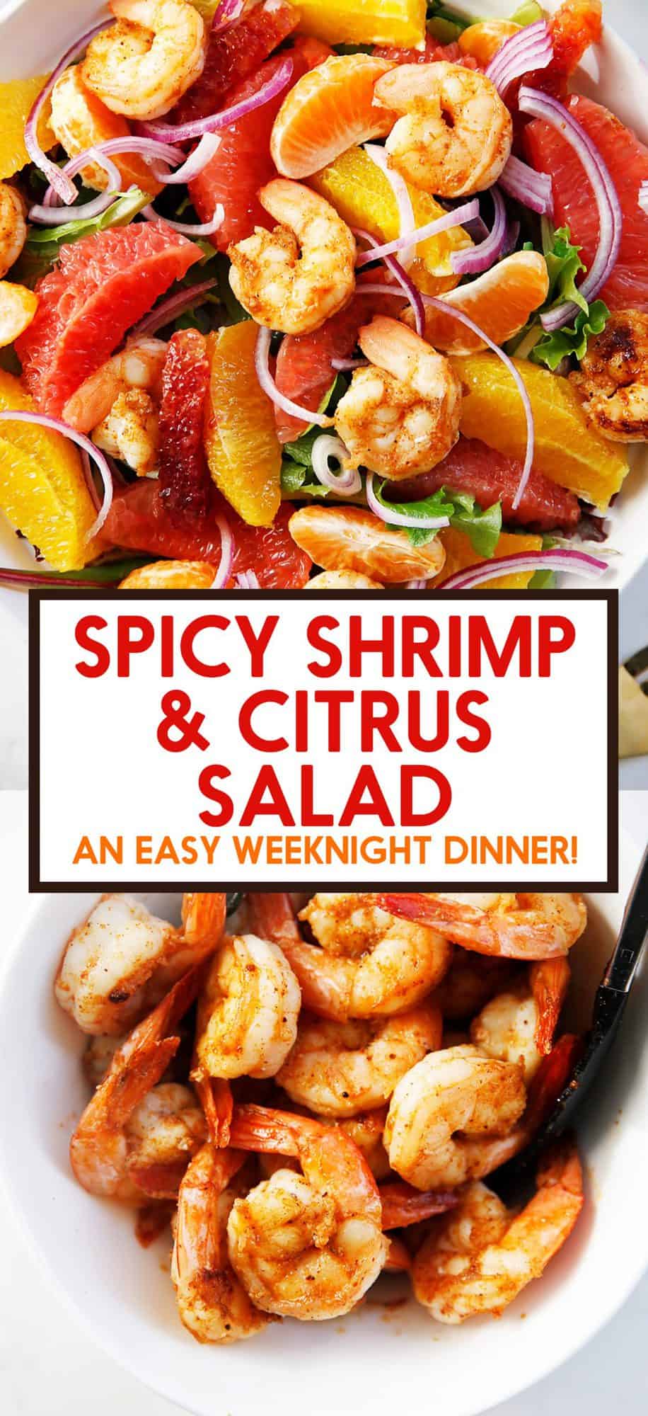 Spicy Shrimp and Citrus Salad
