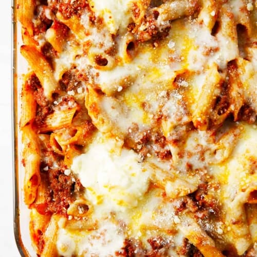 Easy Gluten Free Baked Ziti - Lexi's Clean Kitchen