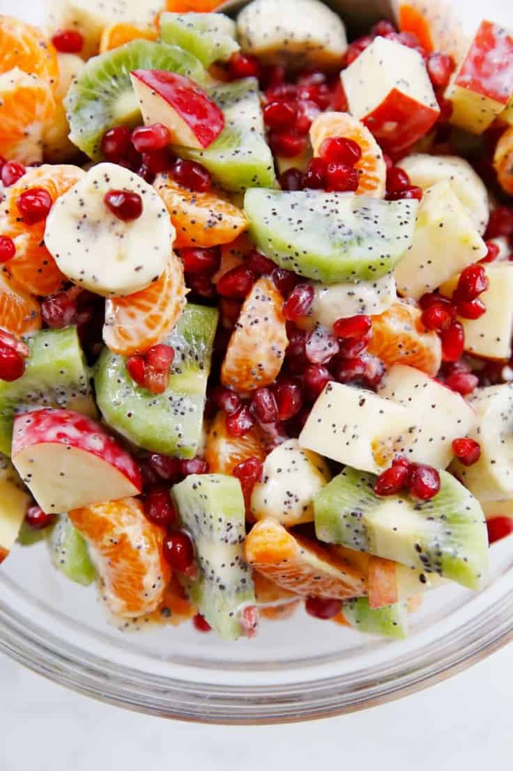 Winter fruit salad