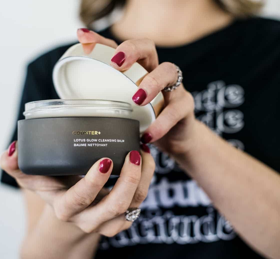 Beautycounter Cleansing Balm for skincare routine.