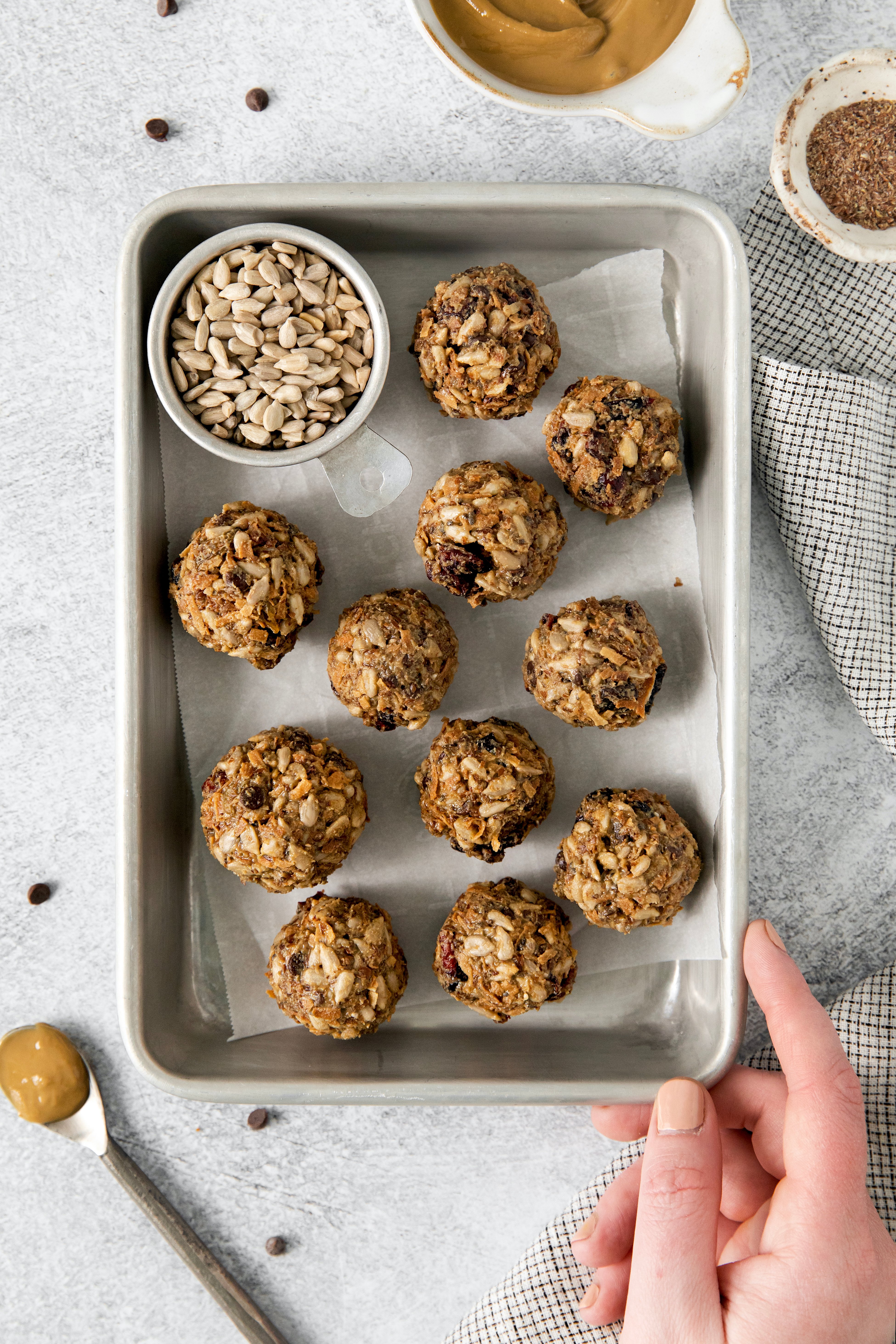 Nut Free Energy Balls for a nut-free school