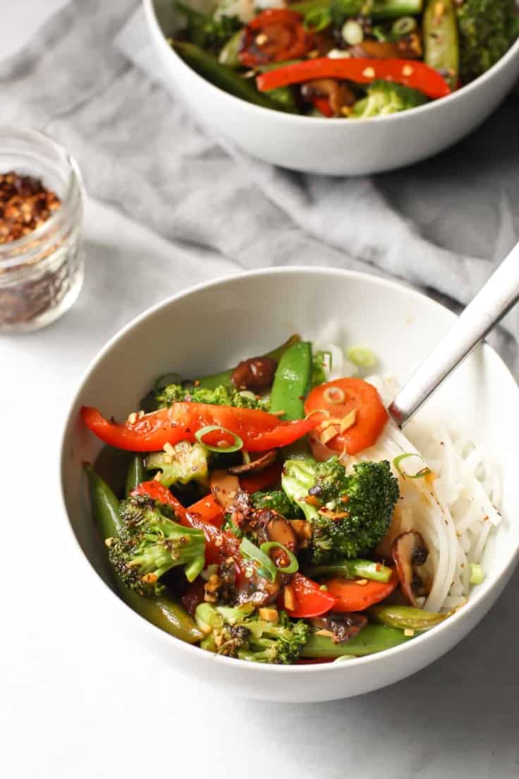 Easy Stir Fry Veggies - Lexi's Clean Kitchen