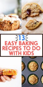 13 Easy Baking Recipes to do with Kids