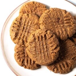 EASY Almond Butter Cookies