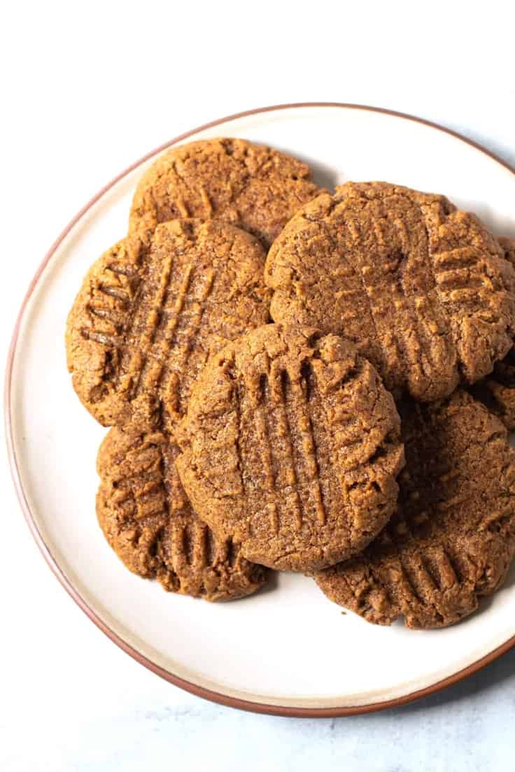 EASY Almond Butter Cookies