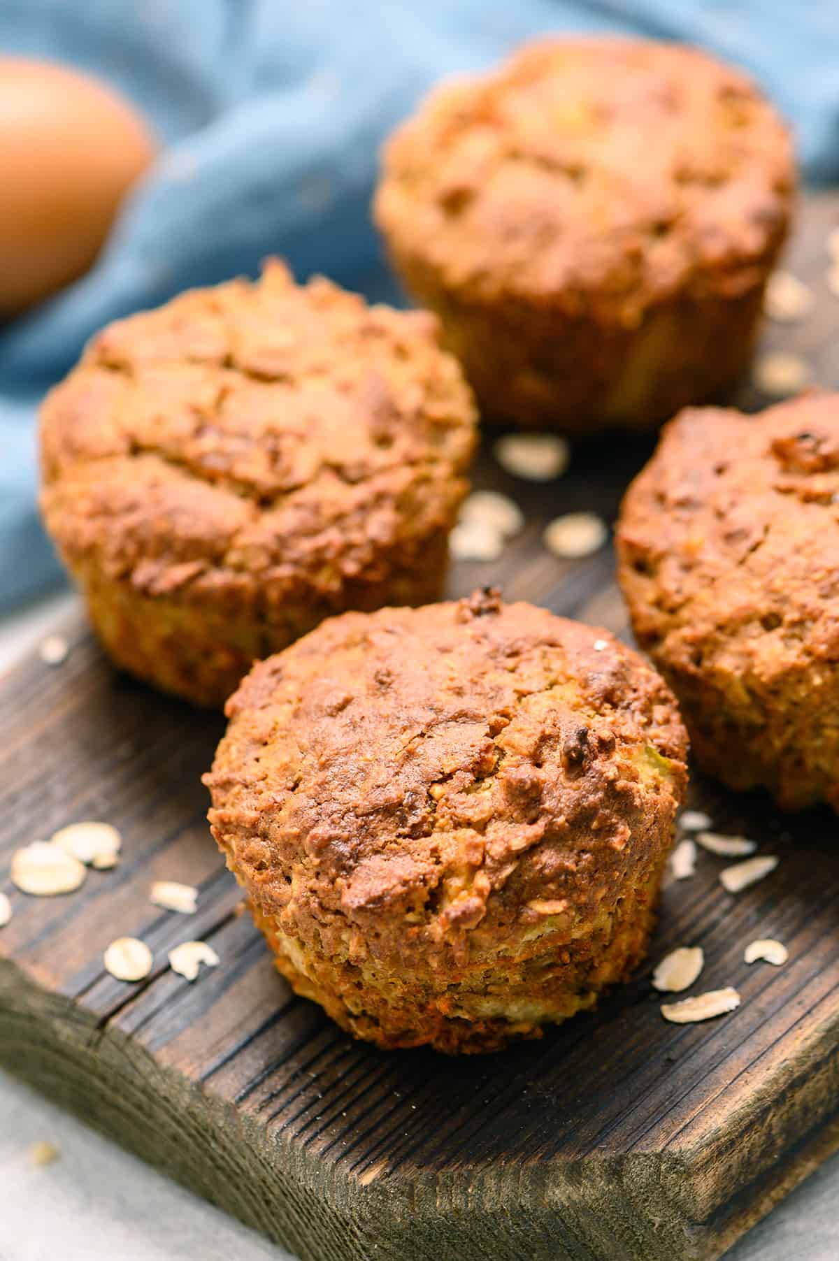 Healthy morning glory muffins.