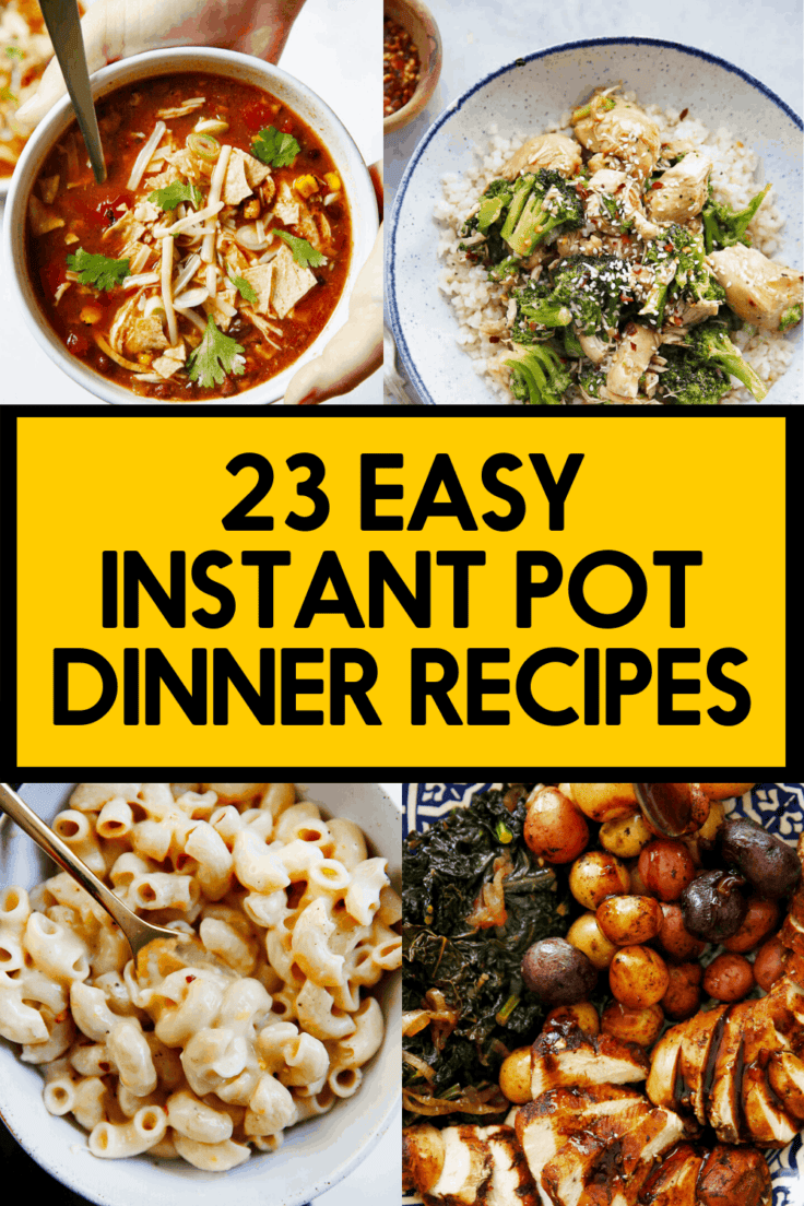 23 Quick Instant Pot Dinner Recipes - Lexi's Clean Kitchen