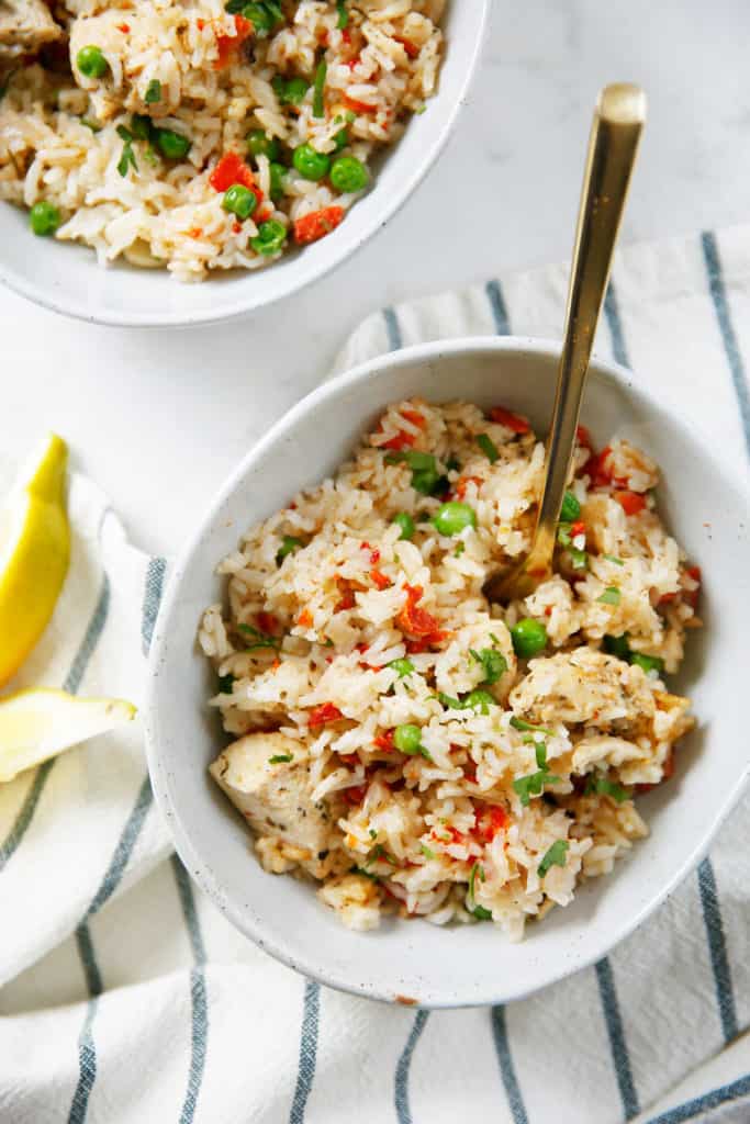 Instant Pot Italian Chicken and Rice