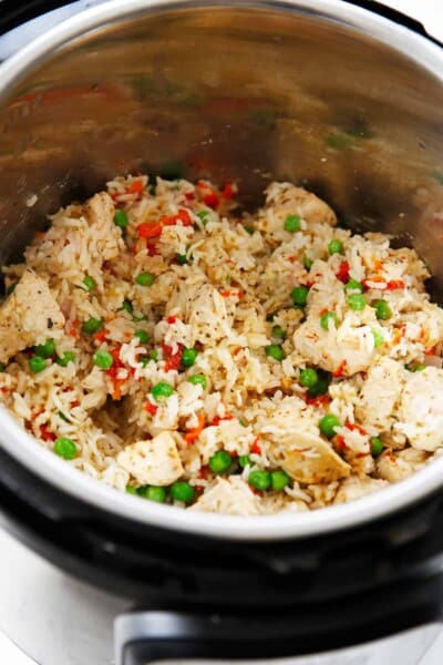 Instant Pot Italian Chicken and Rice - Lexi's Clean Kitchen