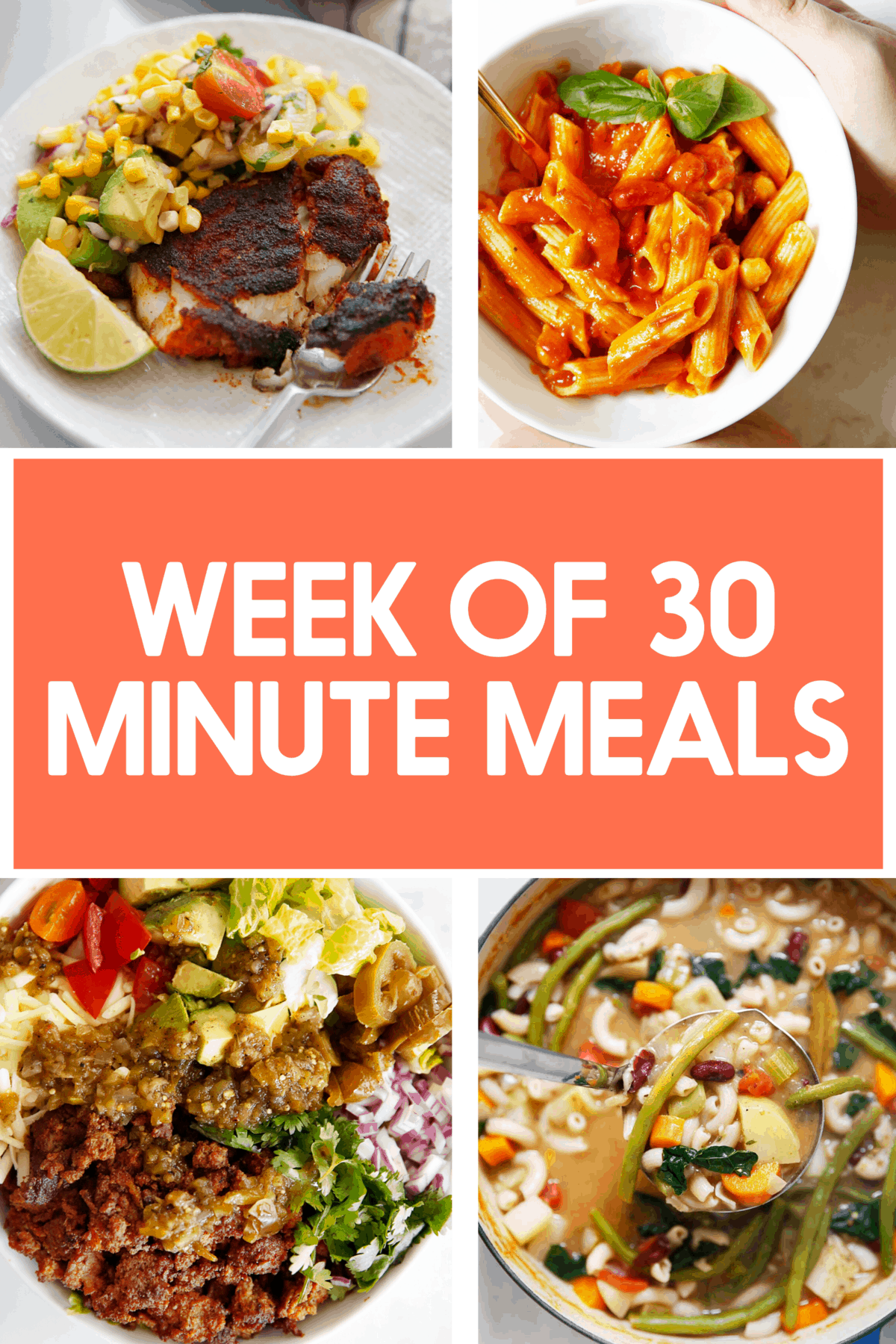 Week of 30 Minute Meals - Lexi's Clean Kitchen