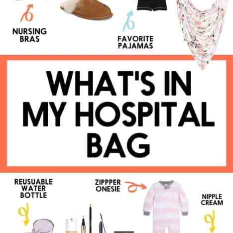 What I'm Packing in My Hospital Bag