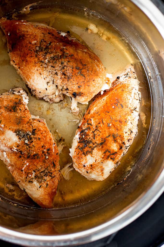 How to Cook Frozen Chicken Breasts in the Instant Pot | Lexi's Clean ...