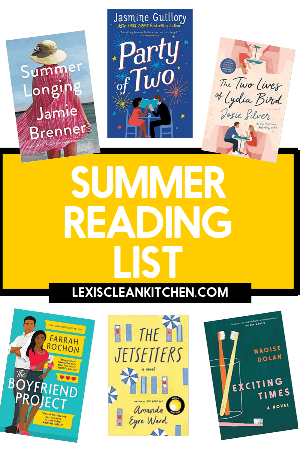 Books to Read This Summer | Lexi's Clean Kitchen