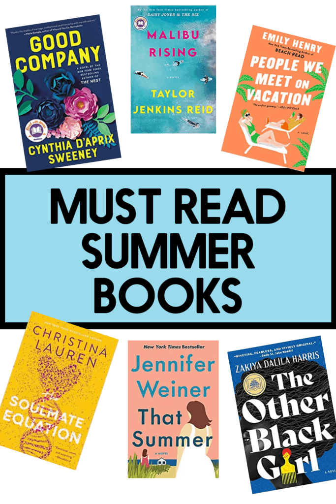 Books to read this summer.