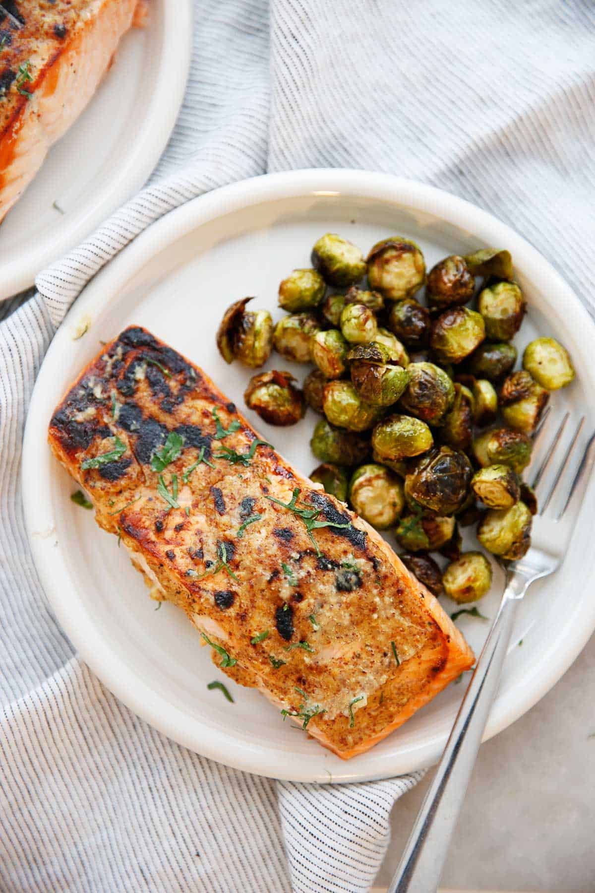 3-Ingredient Dijon Salmon (In 10 Minutes!)