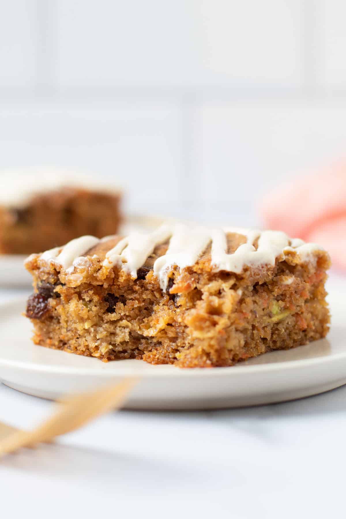 Carrot zucchini bars