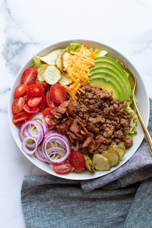 Cheeseburger Salad Recipe - Lexi's Clean Kitchen