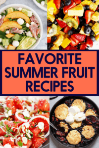 Fruit recipes to make this summer