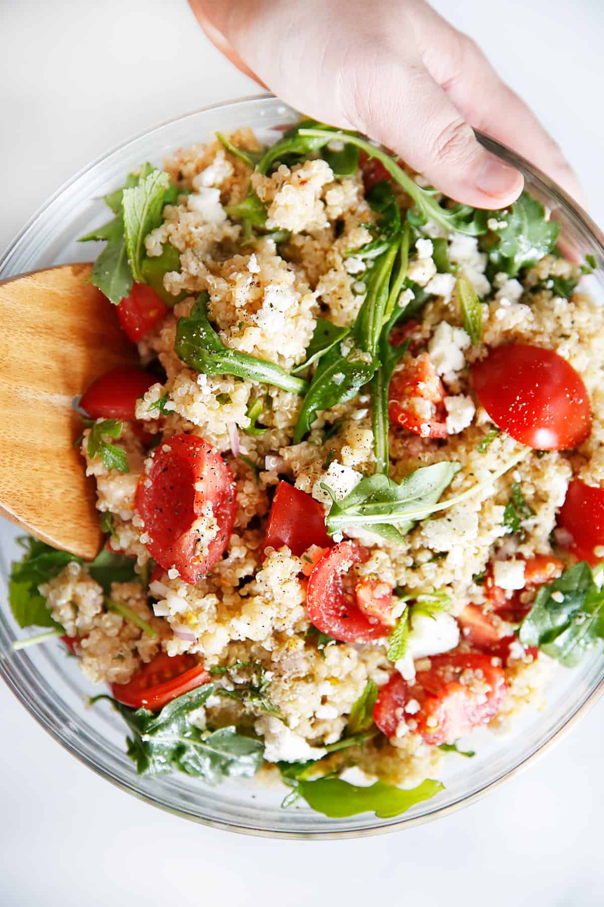 MEDITERRANEAN QUINOA SALAD