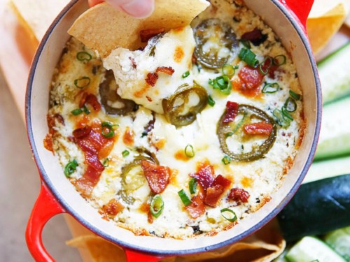 Jalepeño Popper Dip (Dairy and Dairy-Free) - Lexi's Clean Kitchen