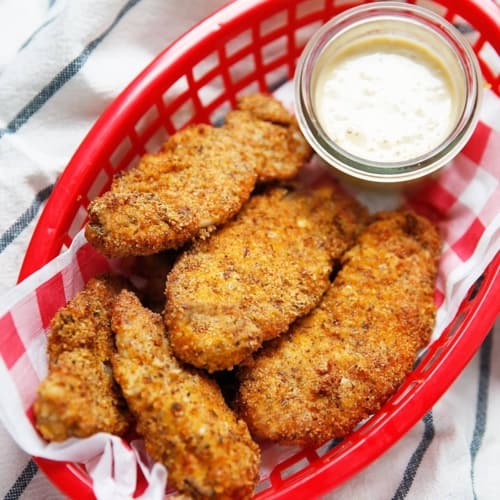 Air Fryer Chicken Tenders (+ video) - Family Food on the Table