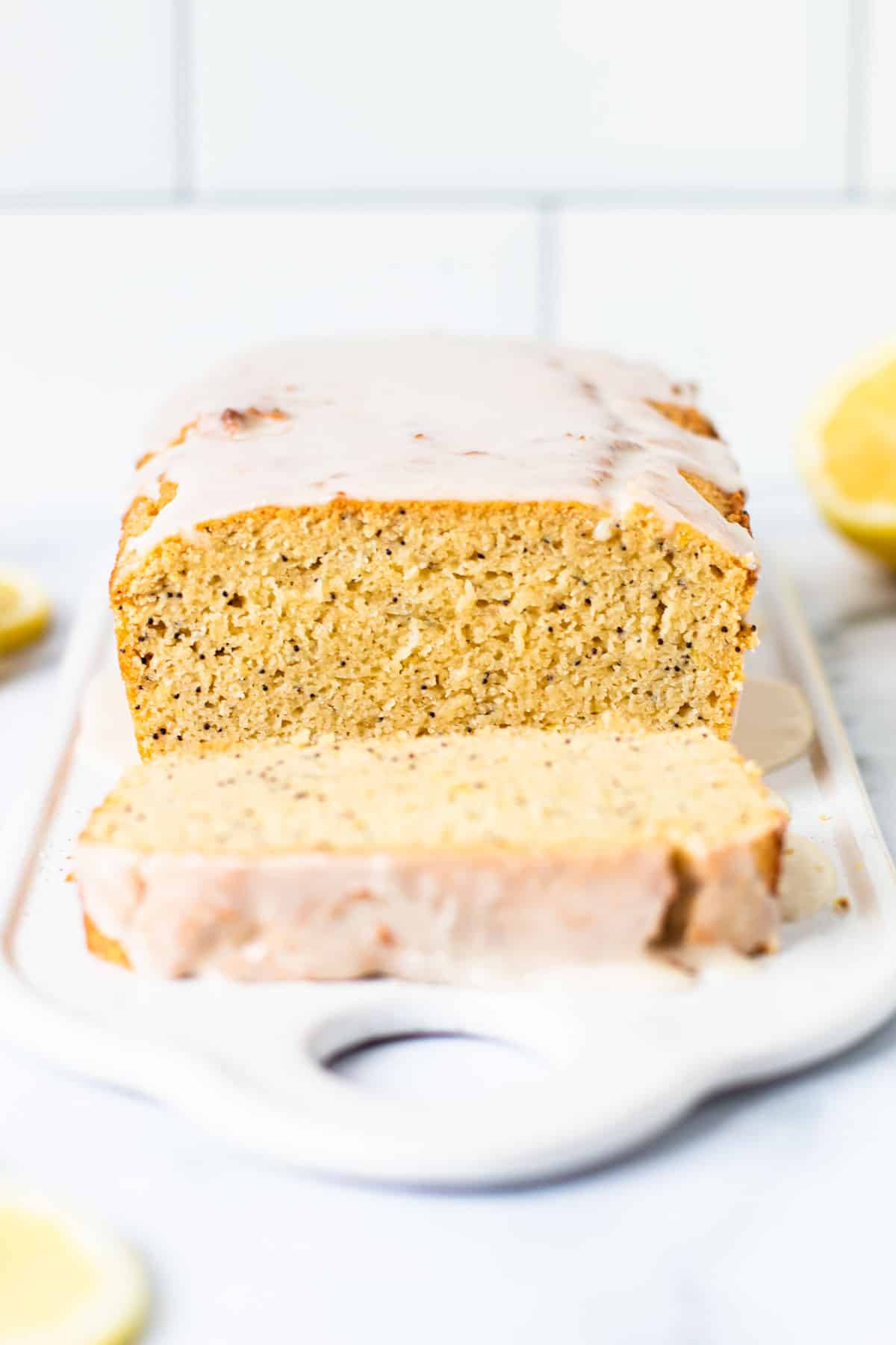 Gluten-Free Lemon Poppy Seed Bread