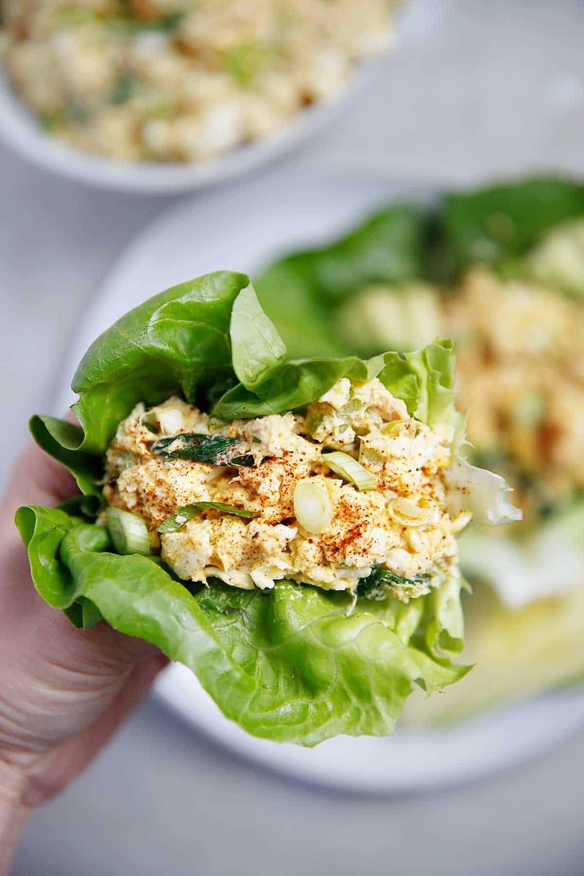Loaded Egg Salad