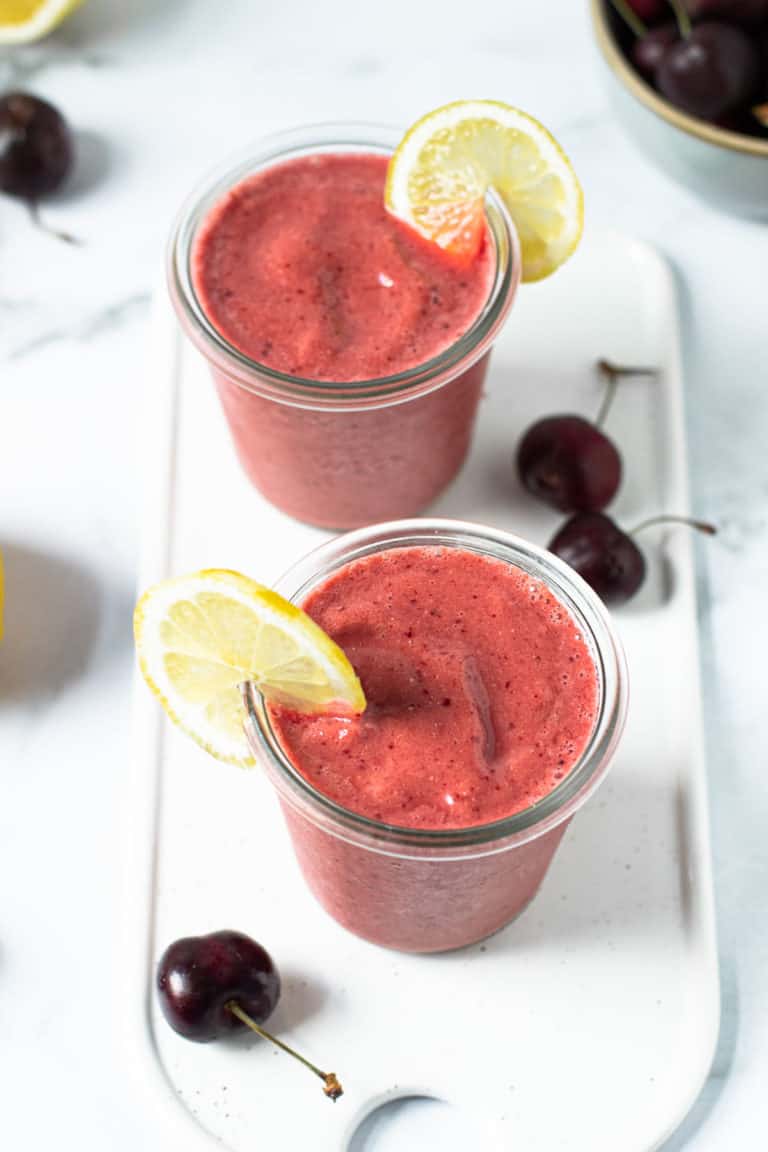 Cherry Lemonade Smoothie Lexi's Clean Kitchen
