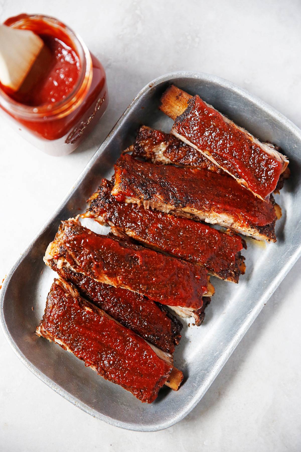 Oven Baked Coffee Barbecue Pork Ribs (Keto & Paleo)