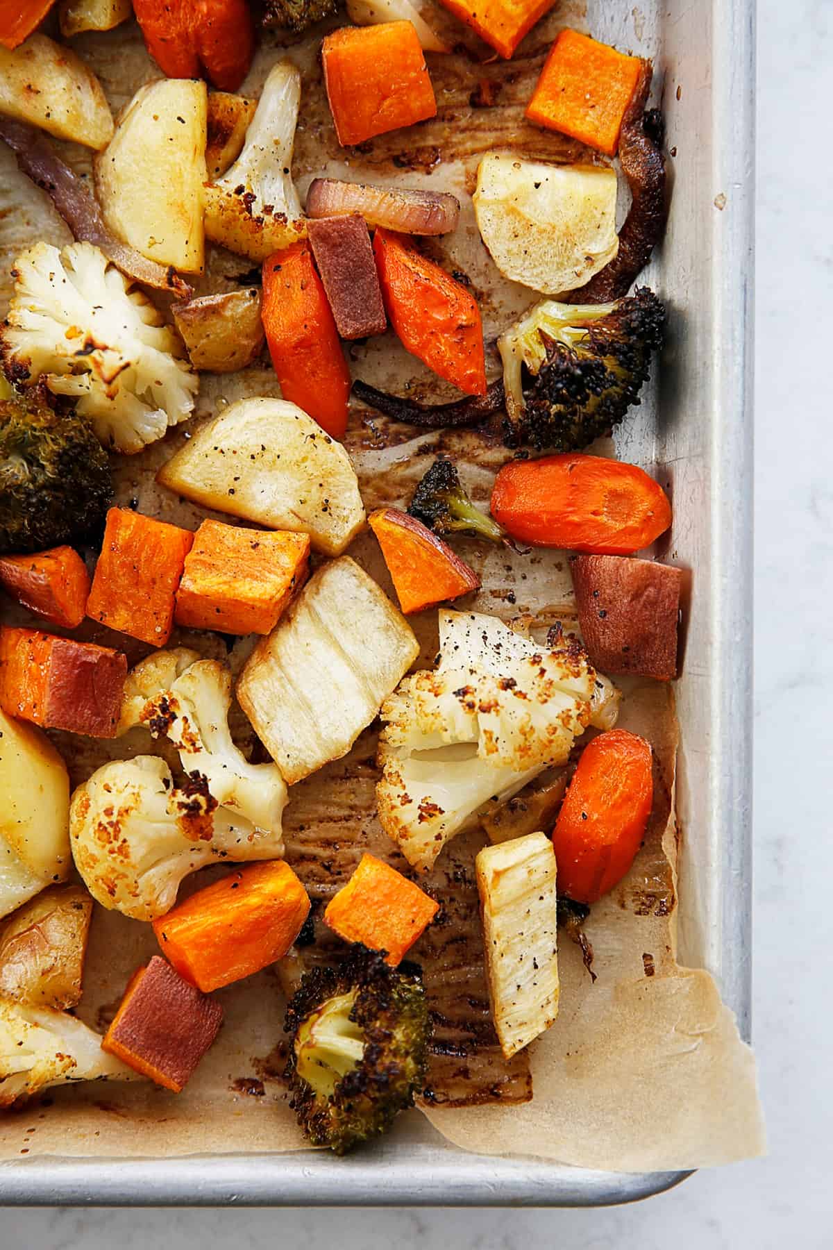 SHEET PAN ROASTED VEGETABLES