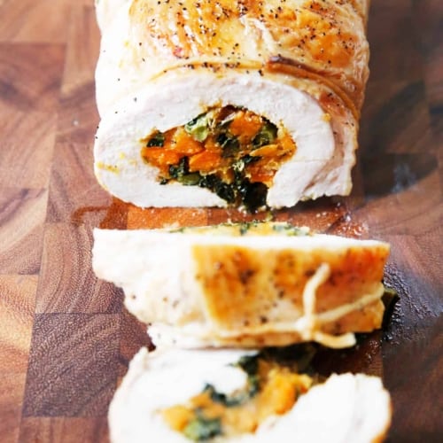 Kale and Sweet Potato Stuffed Turkey Breast Lexi's Clean Kitchen