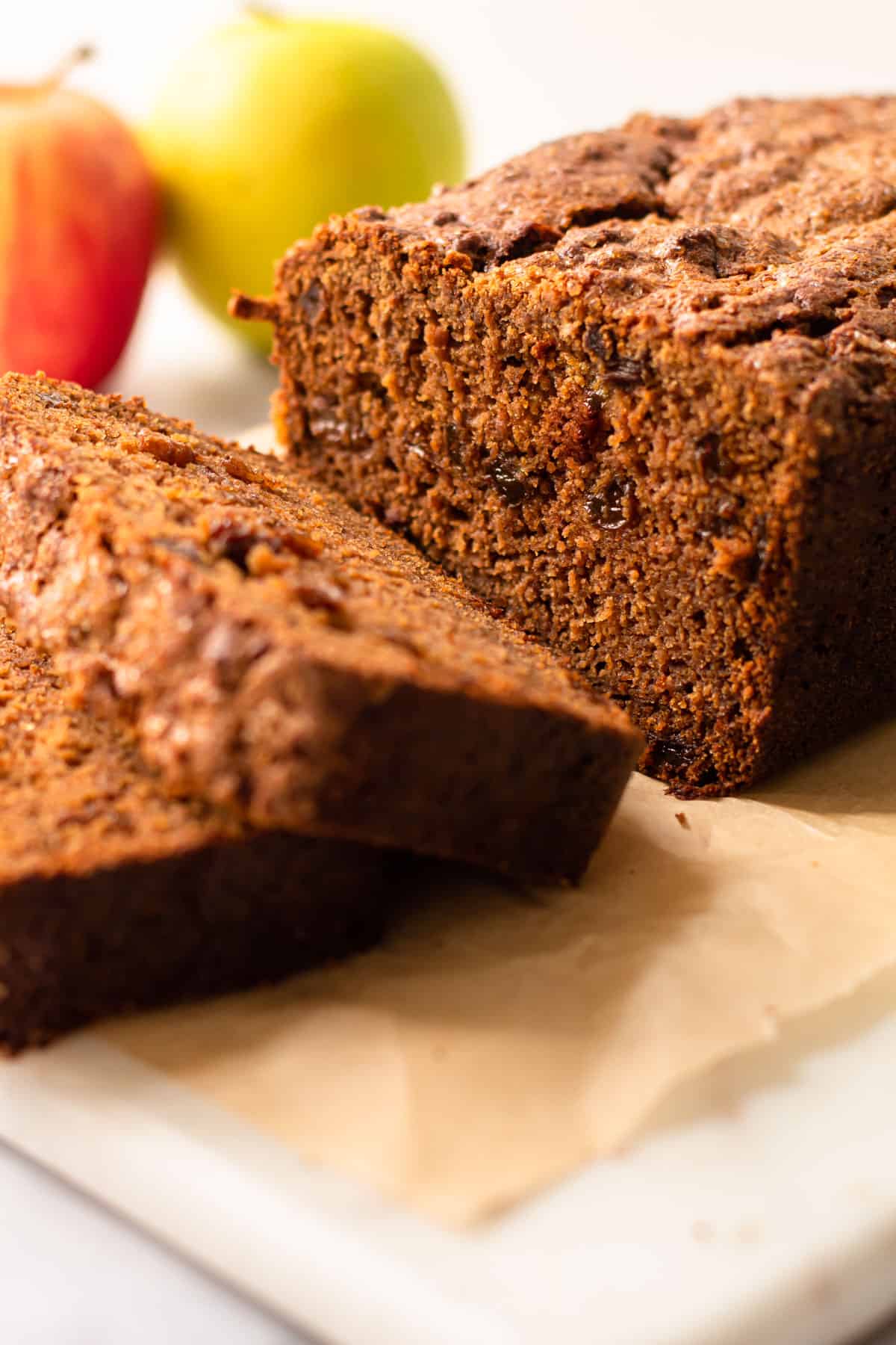 Gluten free apple bread