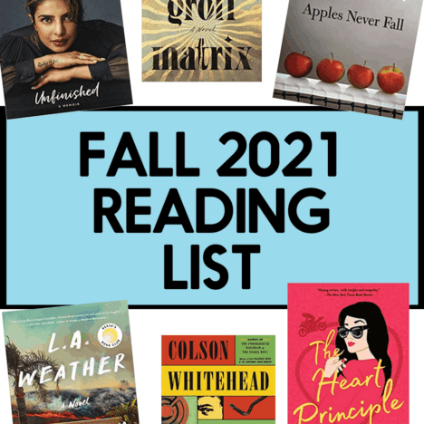 Fall 2021 Reading List