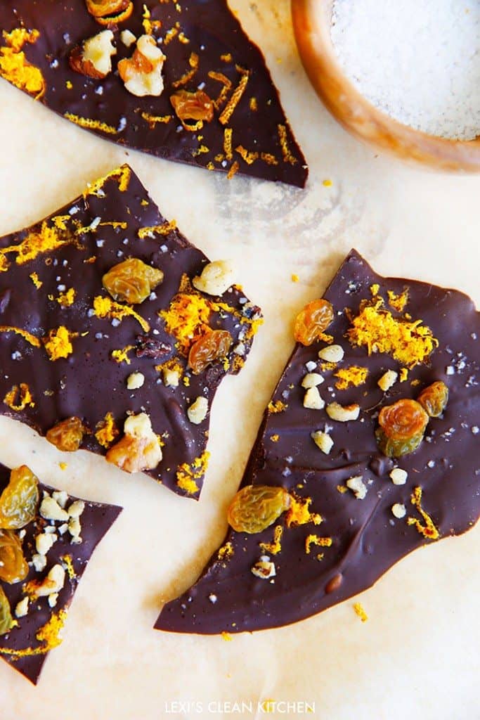 Sea Salt and Chocolate Orange Bark