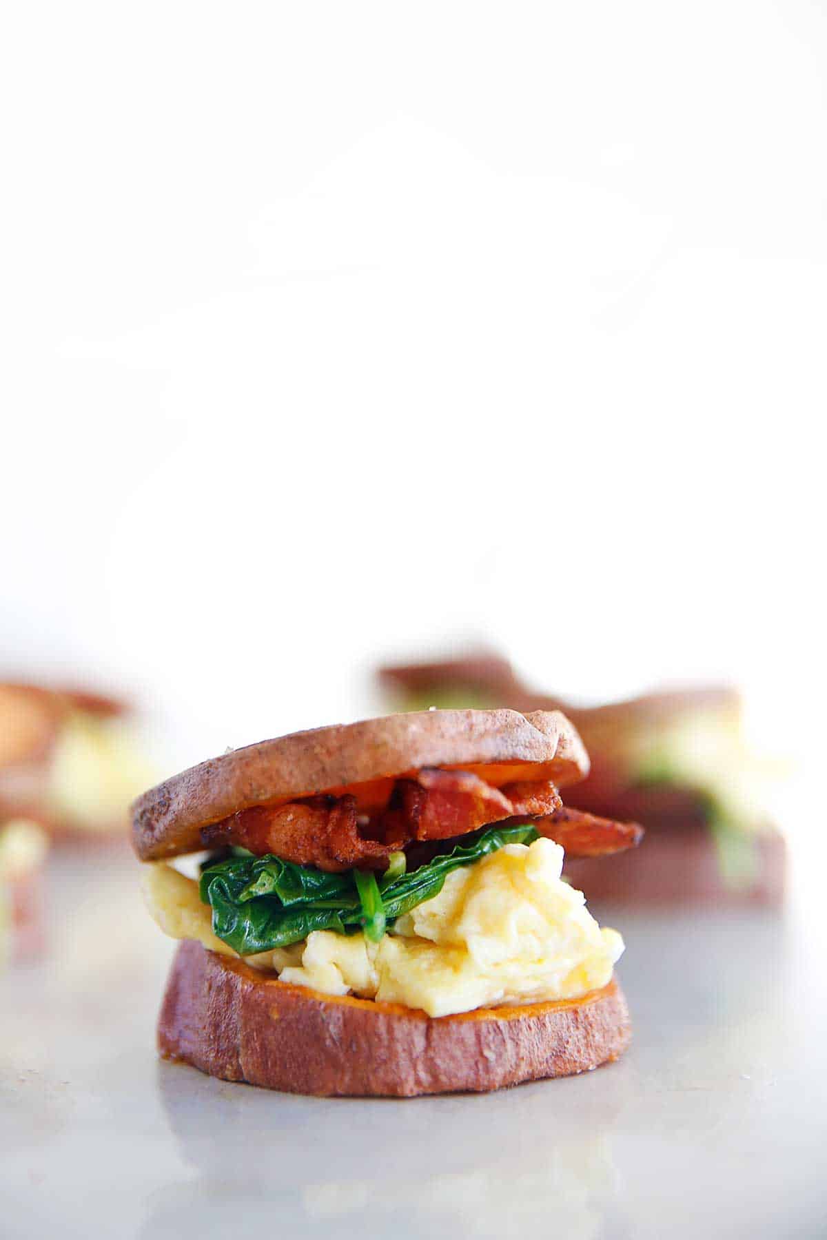 Roasted Sweet Potato Breakfast Sandwich