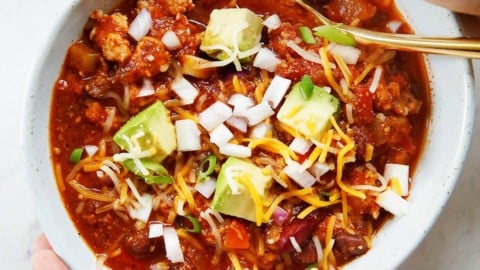 Best Turkey Chili Recipe (simple and saucy!) - The Kitchen Girl