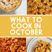 What To Cook This October - Lexi's Clean Kitchen