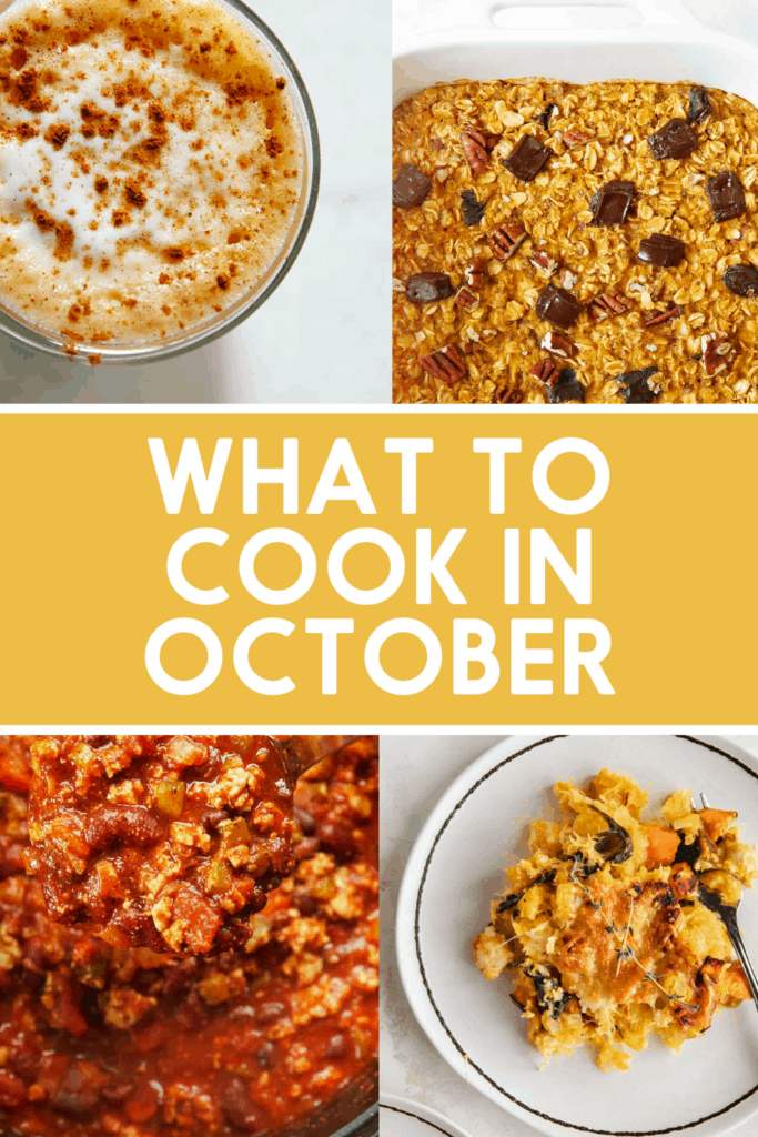 What to cook in October.