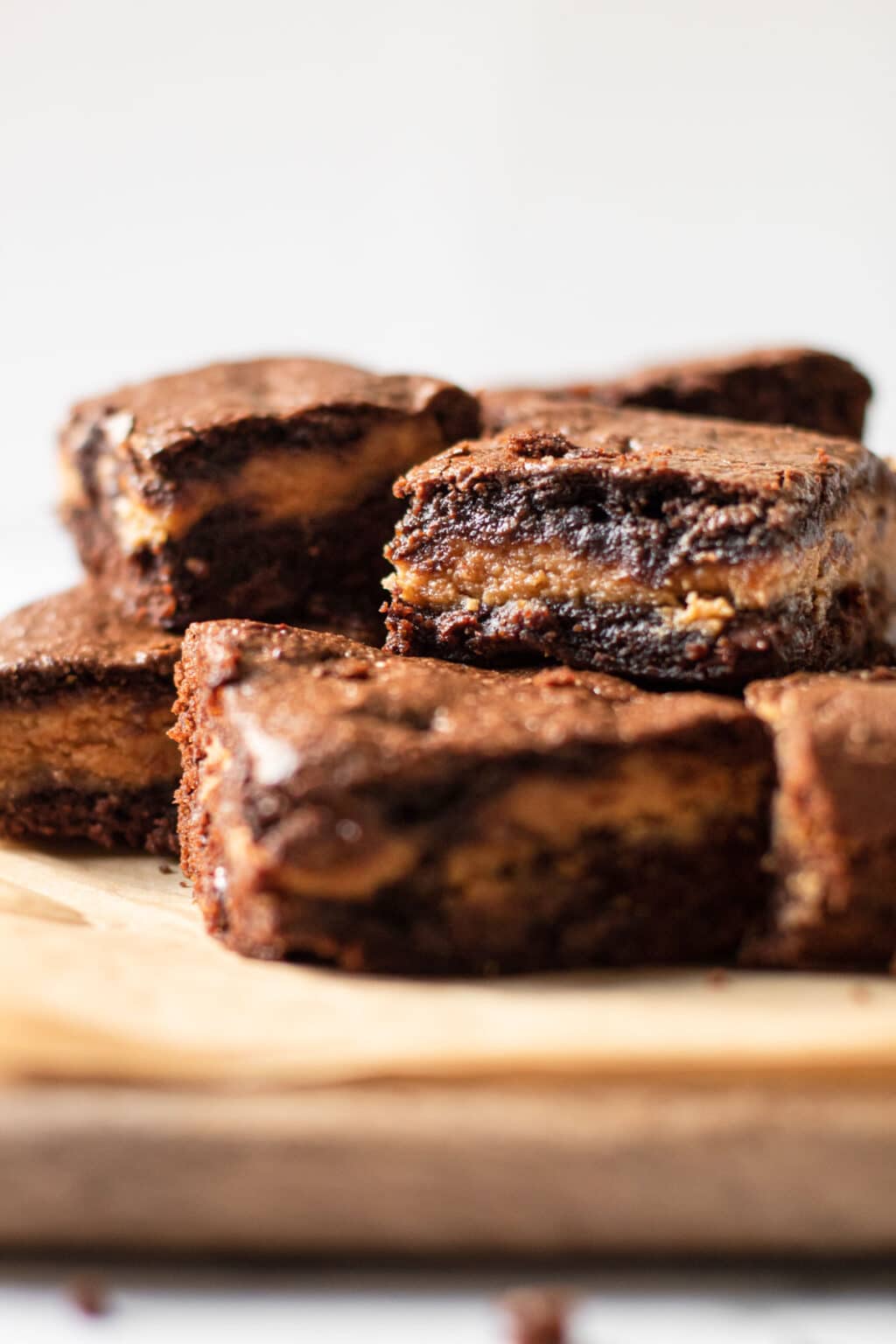 Gluten-Free Peanut Butter Stuffed Brownies - Lexi's Clean Kitchen