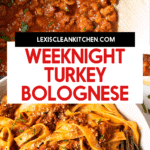 Healthy Turkey Bolognese