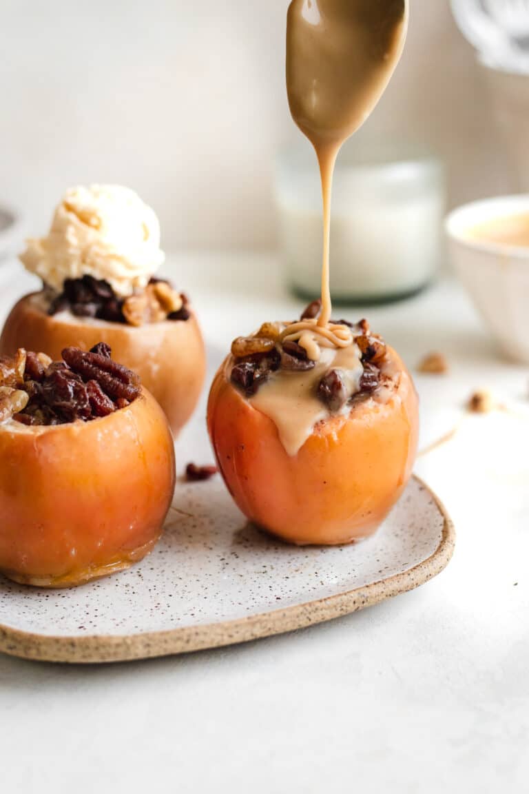 Easy Slow Cooker Baked Apples Lexi S Clean Kitchen