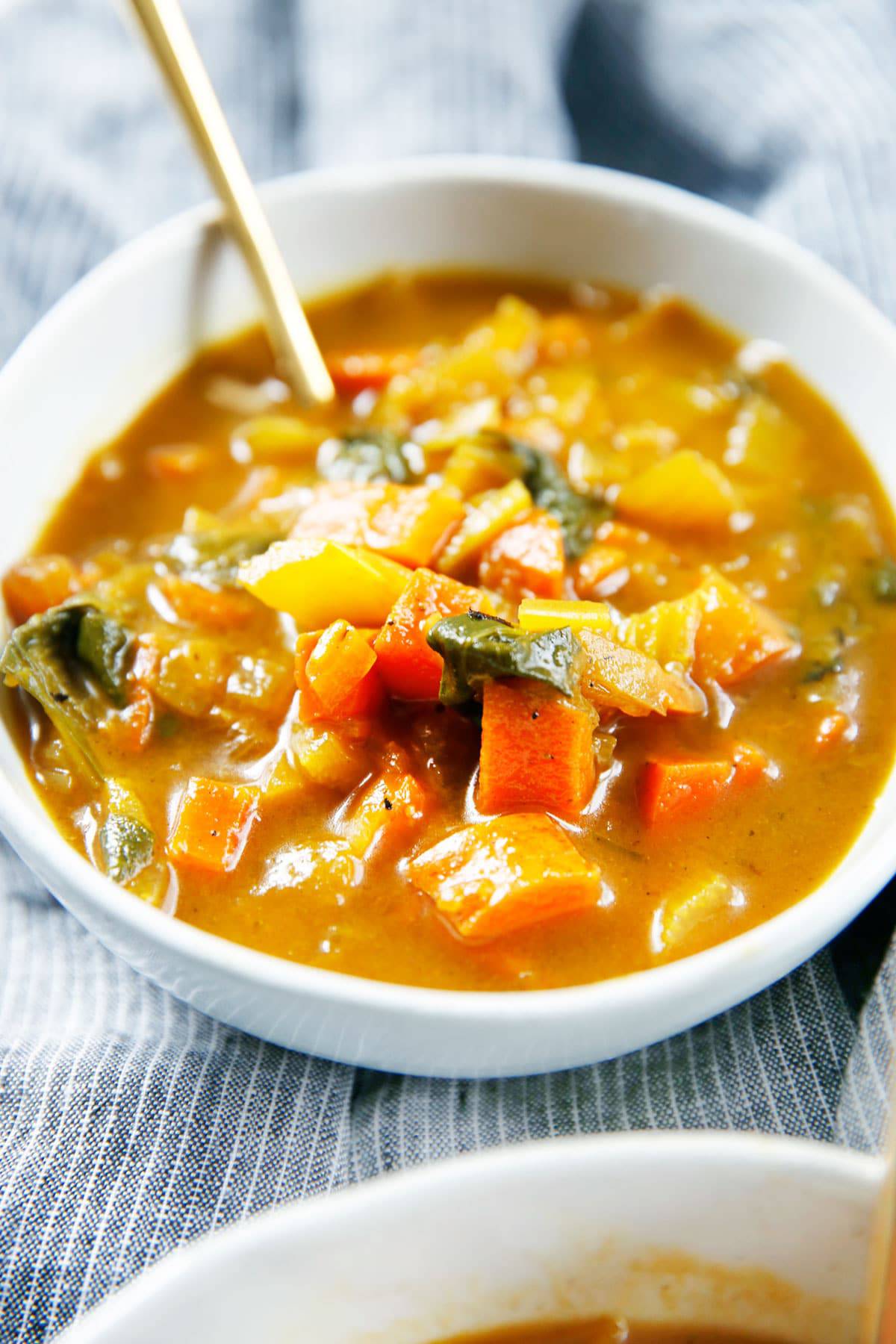 Organic Homemade Vegetable Soup - SmartyPantsKitchen