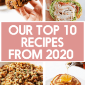 Top 10 recipes from 2020