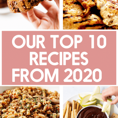 Top 10 recipes from 2020