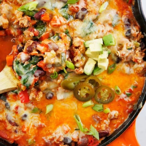 30-Minute Loaded Taco Skillet - Lexi's Clean Kitchen